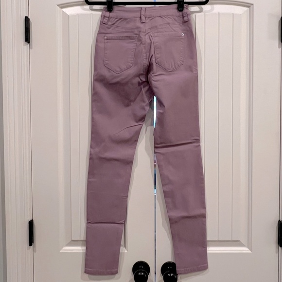 YMI Hyper-Stretch Jeggings • Heather Purple - Picture 2 of 2